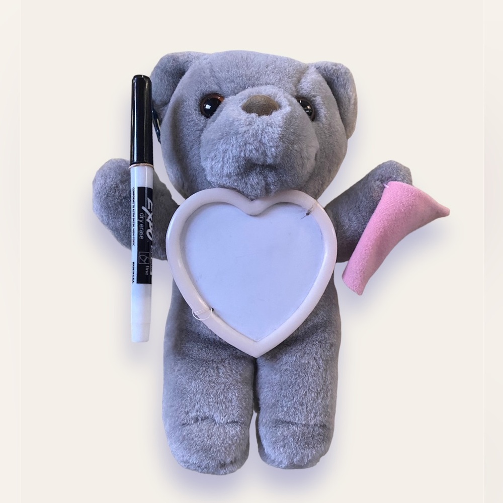 Vintage - Applause Writing Board Teddy Bear